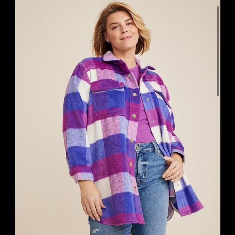 Maurices Plus Size Shacket